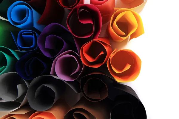 Color paper rolls