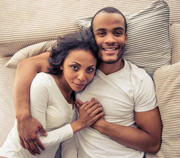 Afro American couple