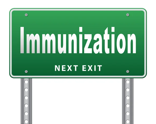 Immunization or flu vaccination needle