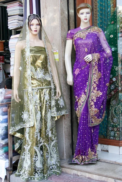 Mannequins dressed in latest Indian fashion dress