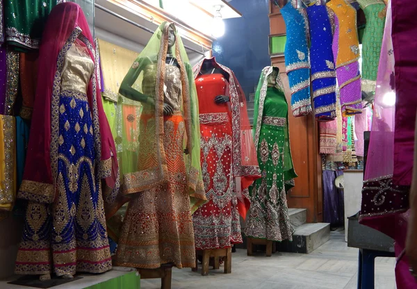 Mannequins dressed in latest Indian fashion dress for women