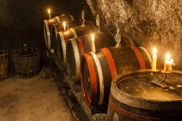Wine cellar in Velka Trna, Tokaj wine region, Slovakia