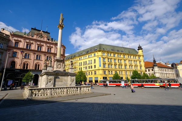 People visit Freedom Square in old city