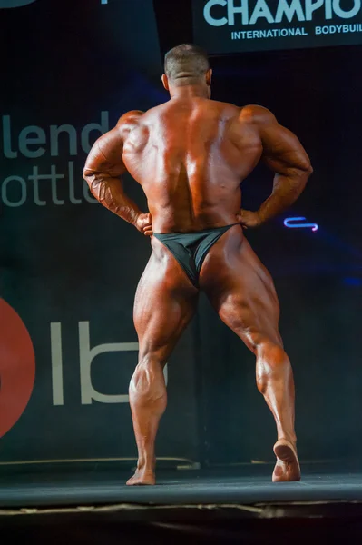 Athlete participates in Bodybuilding Champions Cup