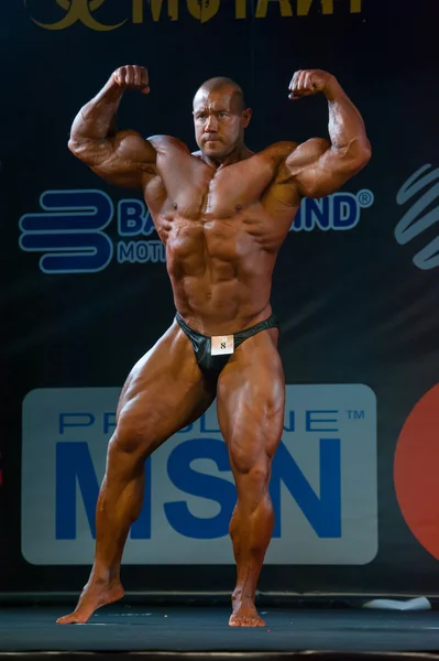 Athlete participates in Bodybuilding Champions Cup