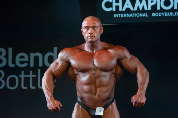 Athlete participates in Bodybuilding Champions Cup