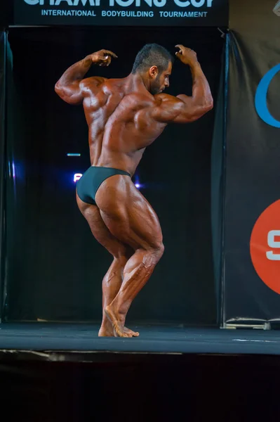 Athlete participates in Bodybuilding Champions Cup