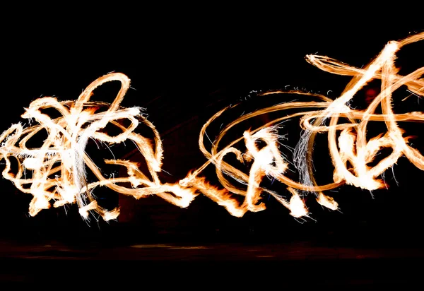 Fire Show Flaming Trails