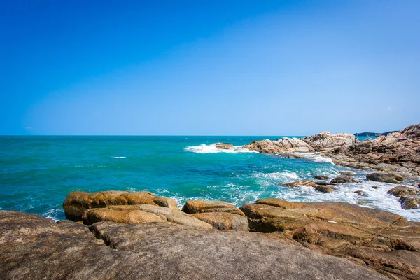 Tropical beach - vacation nature background on Koh Samui, Thailand