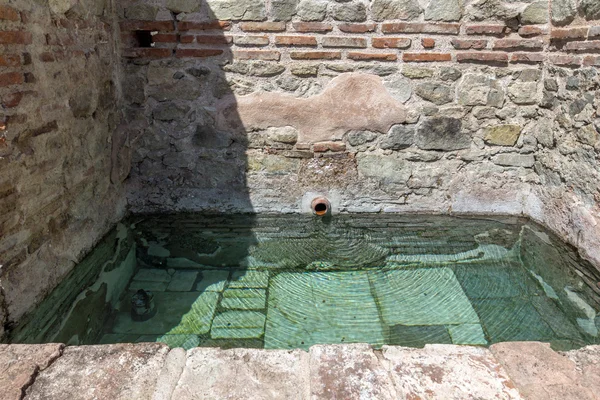 Ancient pool in Thermal Baths of Diocletianopolis, town of Hisarya, Bulgaria