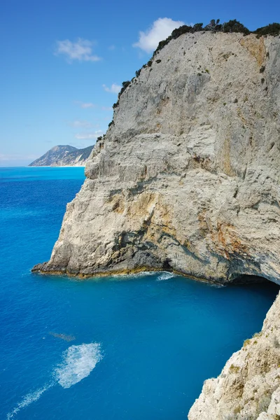 Amazing seascape with Rocks near Porto Katsiki Beach, Lefkada, Ionian Islands