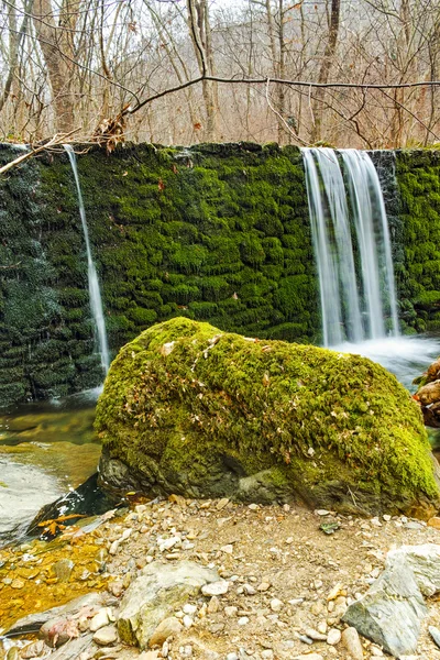 Deep forest Waterfall on Crazy Mary River, Bulgaria