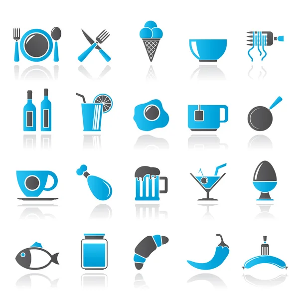 Food, drink and restaurant icons