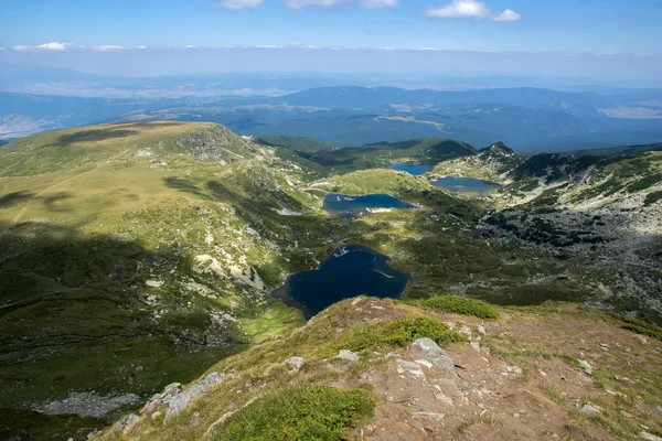 The Twin, The Trefoil, The Fish and The Lower Lake, The Seven Rila Lakes, Rila Mountain