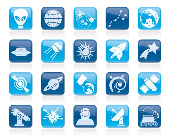 Astronomy and space icons