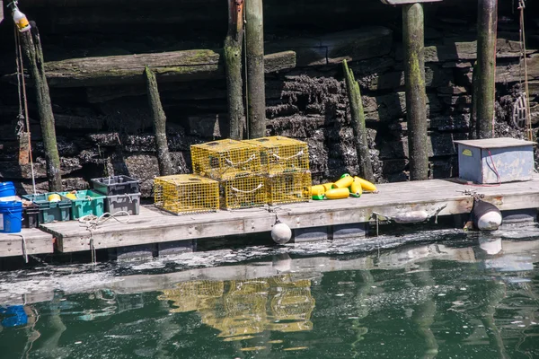 Lobster Traps and Buoys