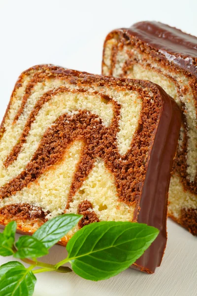 Marble pound cake