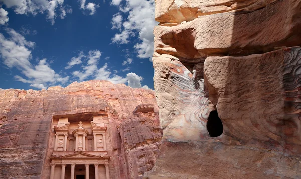 Petra, Jordan-- it is a symbol of Jordan, as well as Jordan\'s most-visited tourist attraction. Petra has been a UNESCO World Heritage Site since 1985
