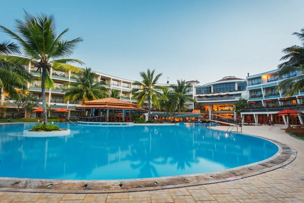 Sri Lanka. Beruwela. Pool in hotel complex The Eden Resort & Spa.