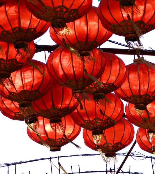 Fairy-lights, asian decor, red chinese lights