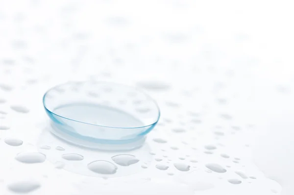 Contact lens close-up