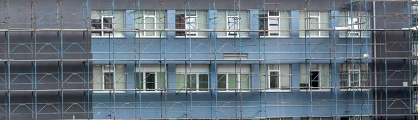 Restoration facade on a public building