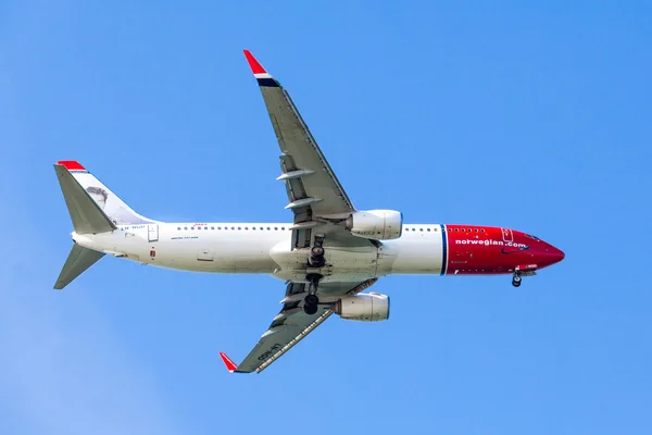Airliner of Norwegian air shuttle