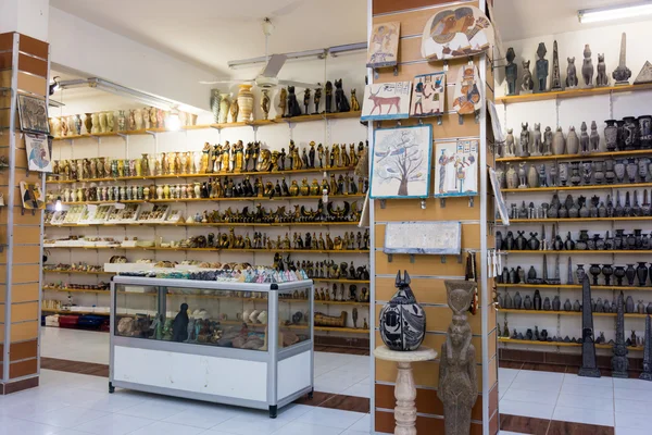 Souvenir store in Luxor, Egypt.