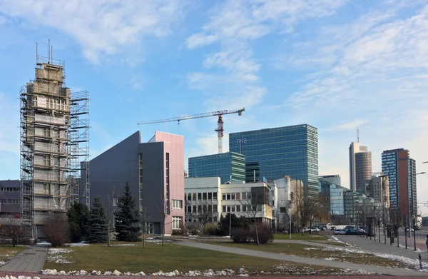 Panorama of the business city