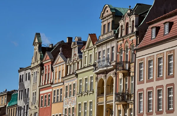 Facades of houses in the Old Market Square