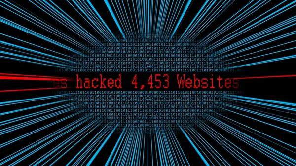 Hacked websites and binary data