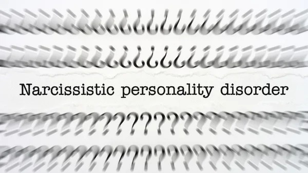 Narcissistic personality disorder