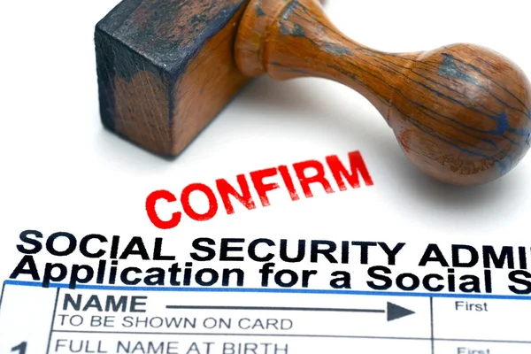 Social security form