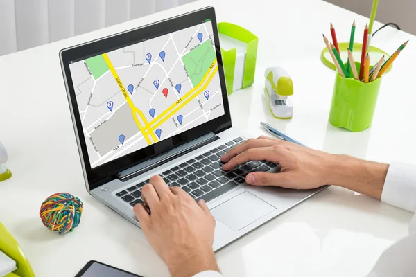 Using GPS Map On Laptop