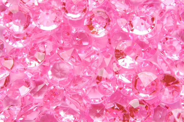 Close up of the pink diamond