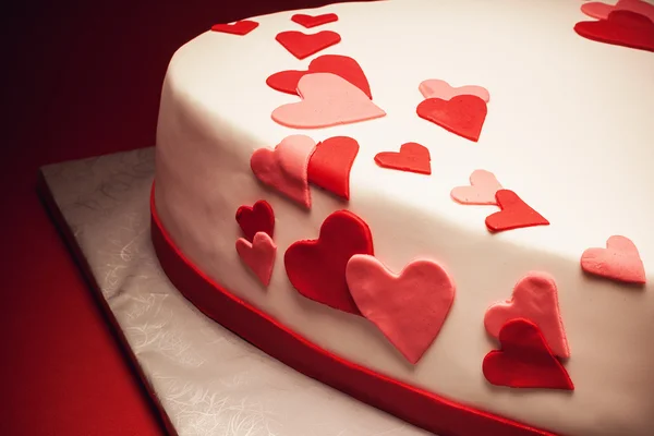 Love Cake With Shape of Heart