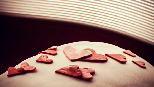 Love Cake With Shape of Heart