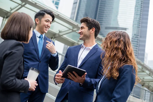 Group of multi ethnic business people