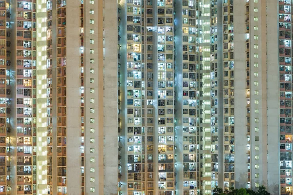 Facade of a apartment buildings