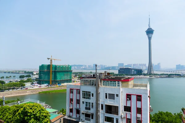 Macao skyline view in China