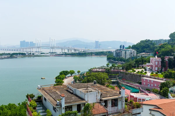 Macao cityscape view in China