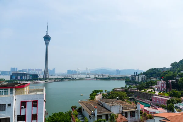Macau skyline view in China