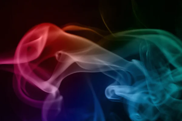 Abstract smoke waves