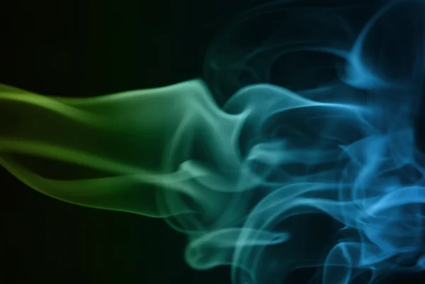 Abstract smoke waves