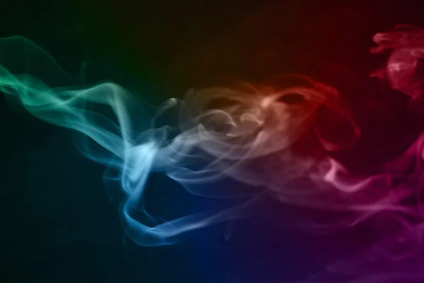 Abstract smoke waves