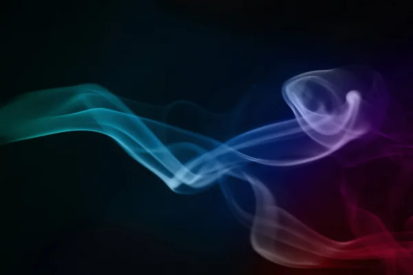 Abstract smoke waves