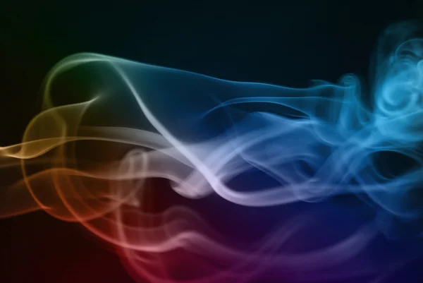 Abstract smoke waves