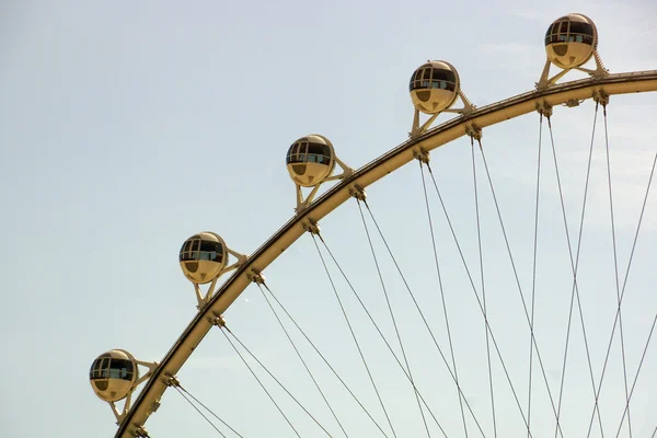 Close-up of The High Roller Wheel at dawn