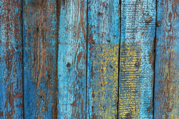 Shabby blue wooden background