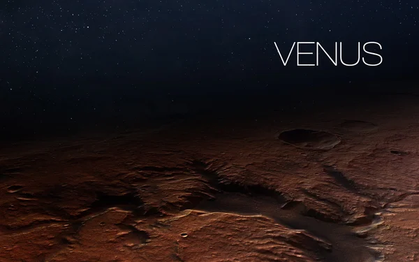 Venus - High resolution images presents planets of the solar system. This image elements furnished by NASA.